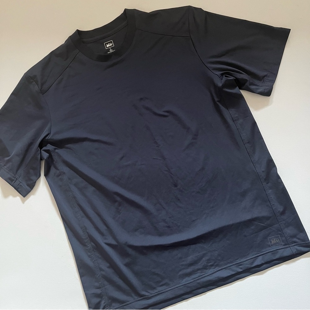 REI Co-op Gray Short Sleeve Shirt Mens Size Large